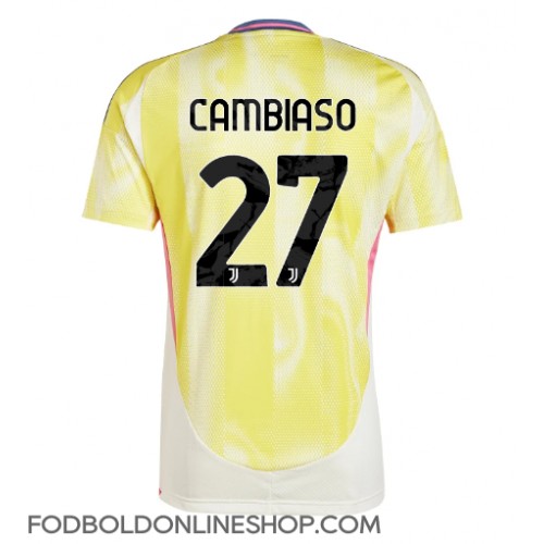 Juventus Andrea Cambiaso #27 Udebanetrøje 2024-25 Kortærmet